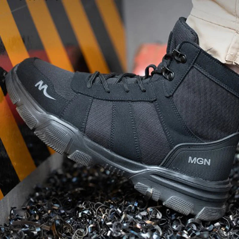 Indestructible Steel Toe Safety Work Boots – Unisex